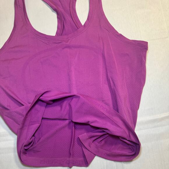 Lululemon Swiftly Racerback Tank Race Length Purple Vivid Plum Women's 10 - Picture 11 of 14